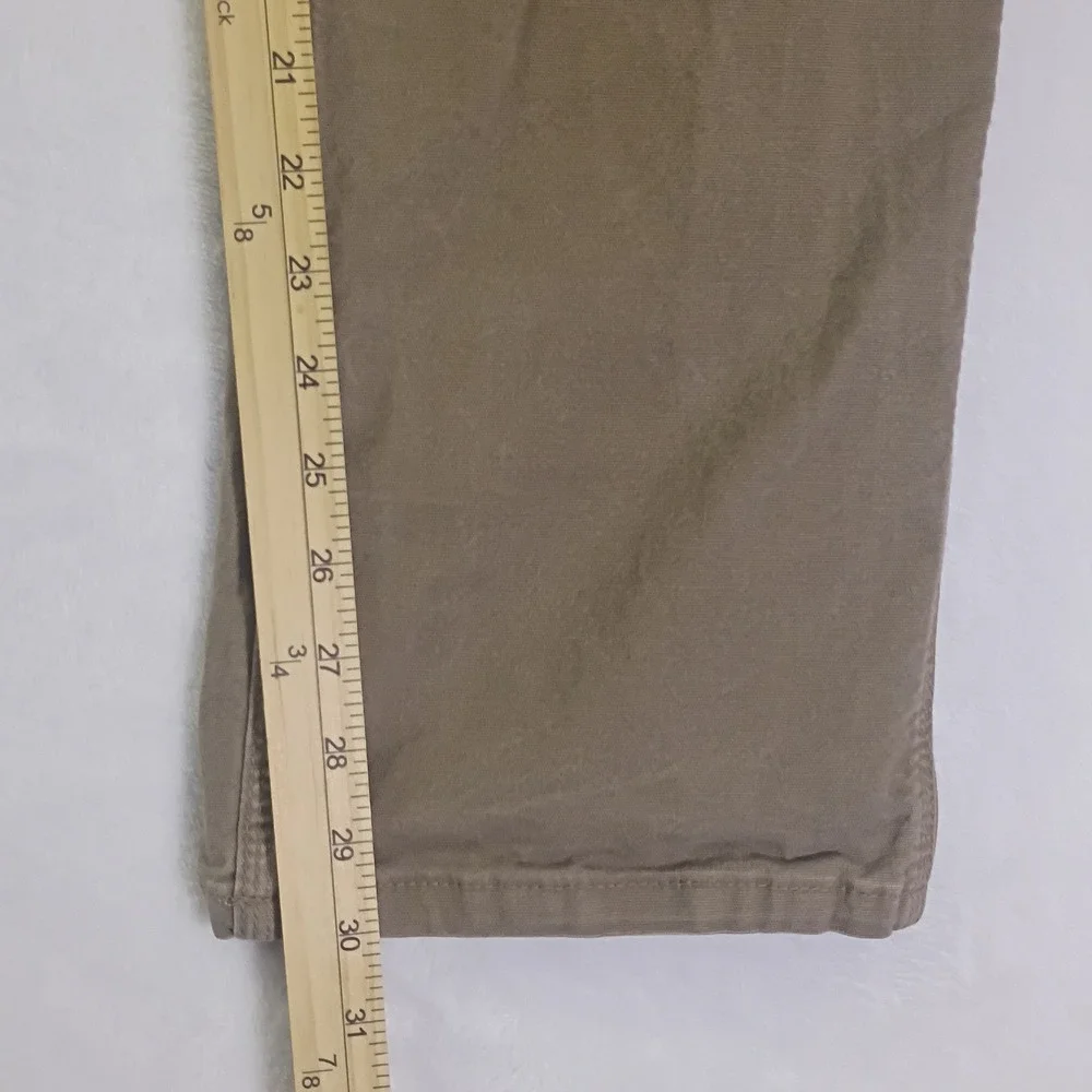 Ariat Rebar M4 Relaxed Straight Work Pants Mens 33x32 Field Khaki Canvas